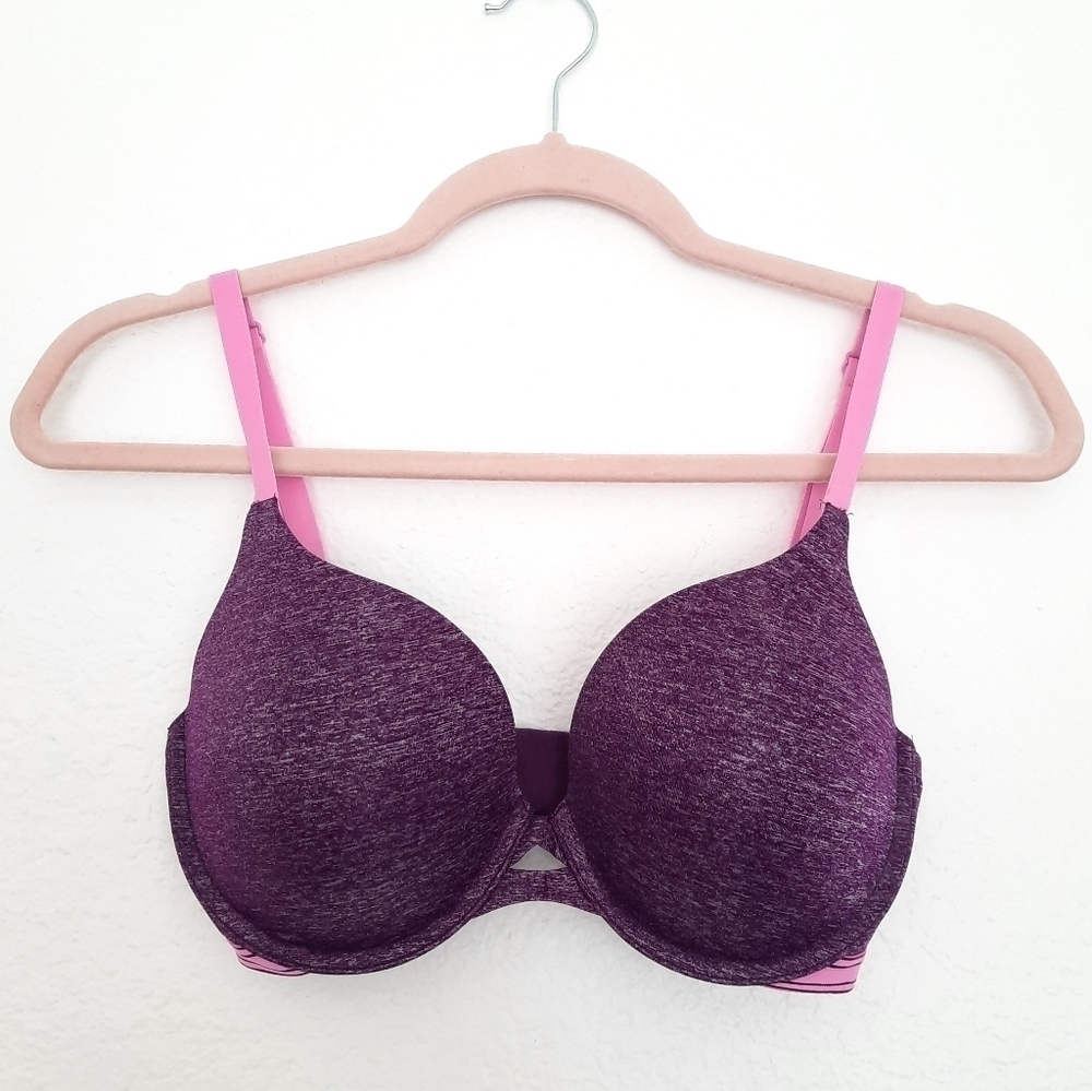 Victoria's Secret Purple Perfect Shape Bra  32DD
